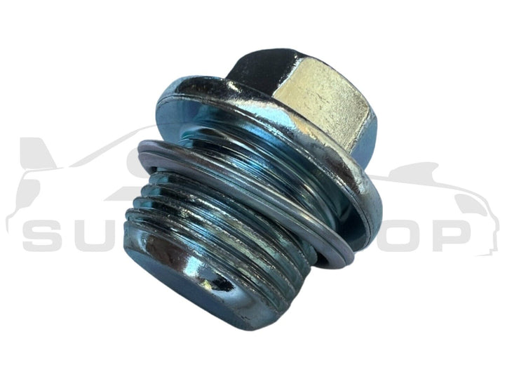 New Genuine Subaru Impreza GC8 GD WRX STi 97 - 07 Sump Drain Plug + Crush Washer