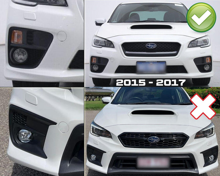 Genuine Headlight White Washer Cap Cover 15 - 17 Subaru Impreza VA WRX STi LH