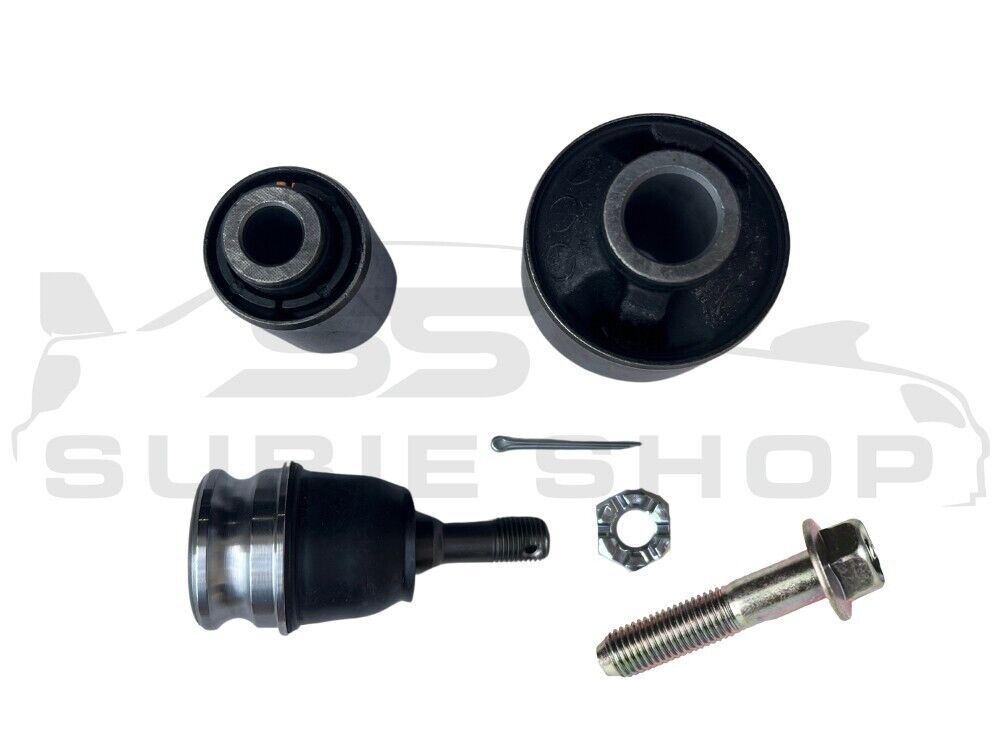 2 Front Lower Control Arm Bushings + 2 Ball Joints – Fits Subaru Baja / Forester
