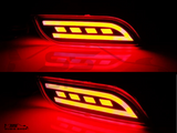 Rear Bumper Reflector LED Fog Tail & Brake Lights For Impreza WRX Liberty XV etc