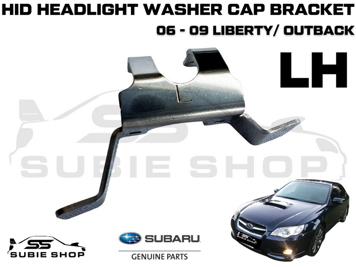 Headlight Washer Cap Water Jet Metal Clip Bracket 06-09 Subaru Liberty Outback L