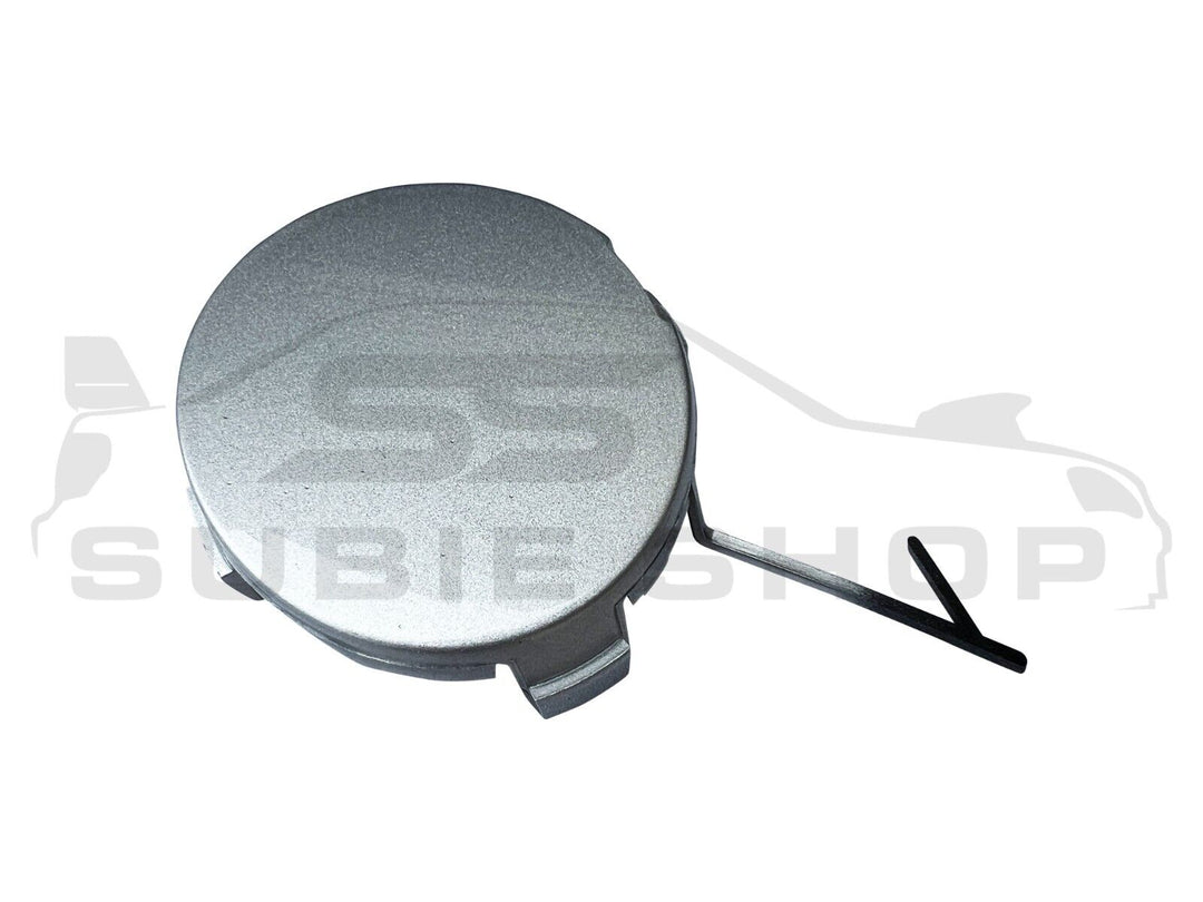 New OEM GENUINE Toyota 86 12 - 15 Front Bumper Bar Tow Hook Cap Cover Silver D6S