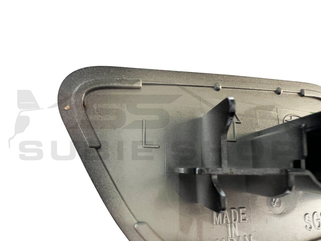 Genuine Headlight Washer Cap Cover 2016 - 18 Subaru Forester SJ XT Left Grey 61K