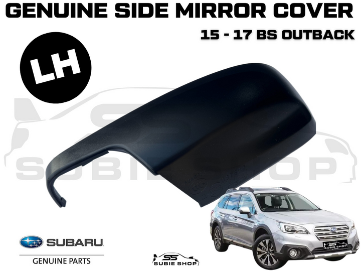 Genuine Subaru Outback BS 2015 - 17 Left Passenger Side Mirror Cover Trim Panel