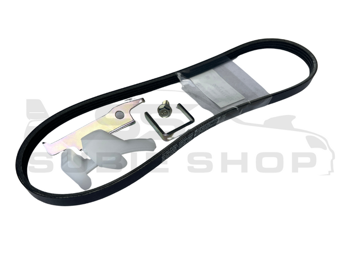 Genuine Subaru Impreza VA WRX STi EJ257 Turbo 2015 - 21 AC Stretch Fit Belt Kit