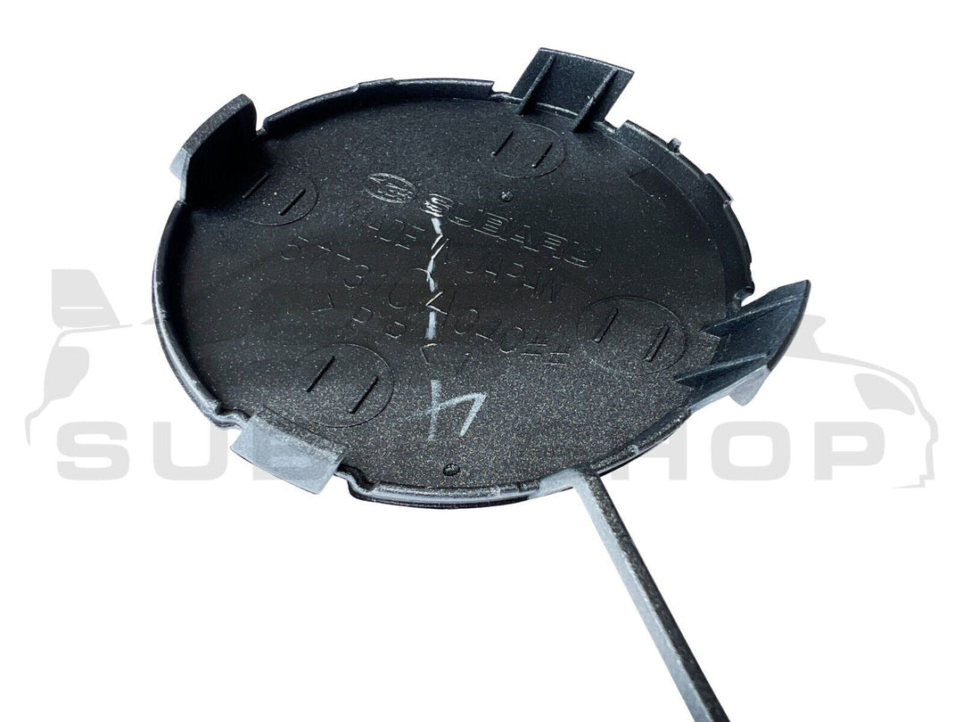 New OEM GENUINE Toyota 86 12 - 15 Front Bumper Bar Tow Hook Cap Cover Silver D6S