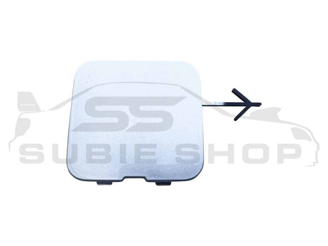 GENUINE Subaru Liberty Wagon 09-14 Rear Bumper Bar Tow Hook Cap Cover Silver G1U