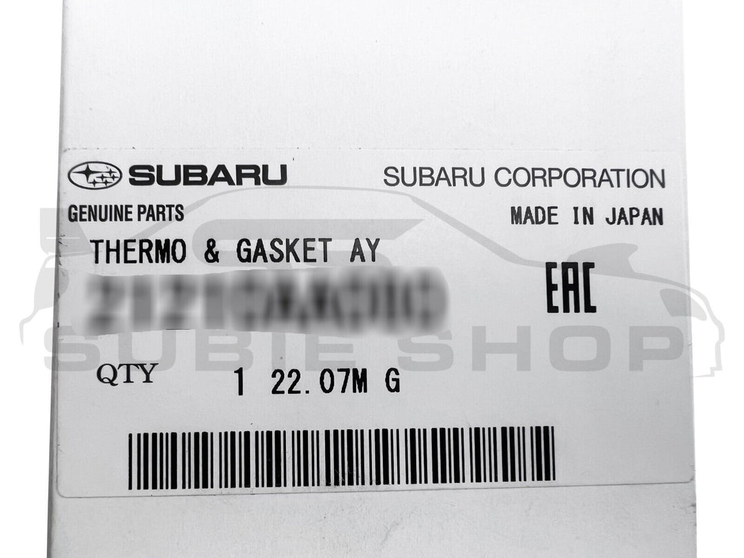 GENUINE Subaru Liberty GT Spec B EJ255 06 - 09 Thermostat Coolant W Gasket Seal