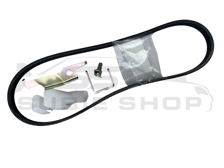 Genuine Subaru Impreza VA WRX STi EJ257 Turbo 2015 - 21 AC Stretch Fit Belt Kit