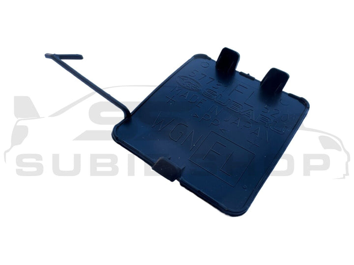 GENUINE Subaru Impreza 17 - 22 GK Hatch Rear Bumper Bar Tow Hook Cap Cover Black