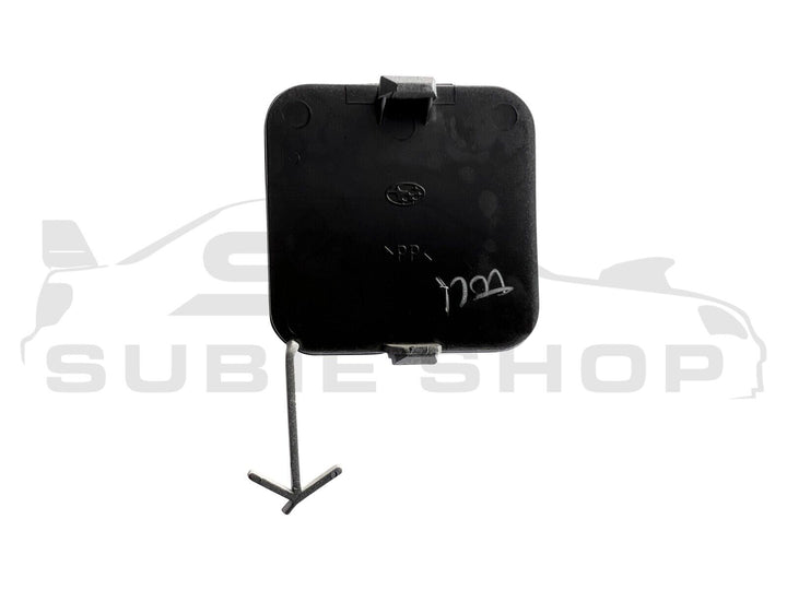 GENUINE Subaru Impreza G3 WRX STi 08-14 Rear Bumper Bar Tow Hook Cap Cover White