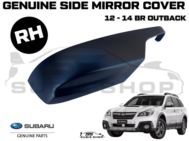 Genuine Subaru Outback BR 2012 - 14 Right Driver Side Mirror Cover Trim Panel