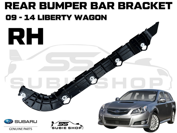 GENUINE Subaru 09-14 GEN 5 Liberty Rear Bumper Bar Bracket Slider Right RH Wagon
