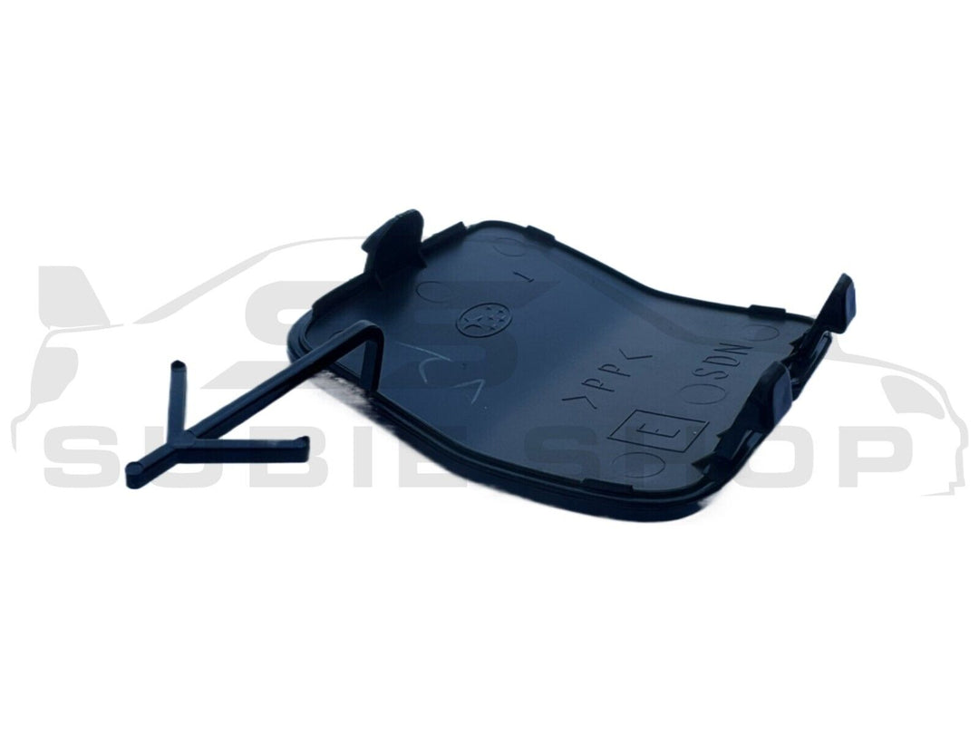 GENUINE Subaru Liberty Sedan 09 -14 Rear Bumper Bar Tow Hook Cap Cover Black D4S