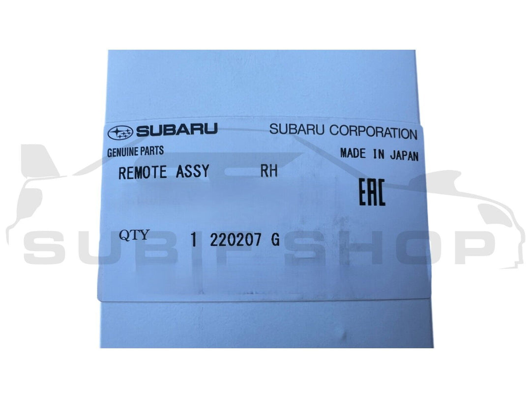 NEW GENUINE Subaru Forester SG 2003 - 07 Interior Door Handle Front & Rear Right