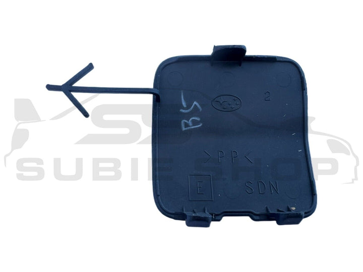 GENUINE Subaru Liberty Sedan 09 - 14 Rear Bumper Bar Tow Hook Cap Cover Blue E8H
