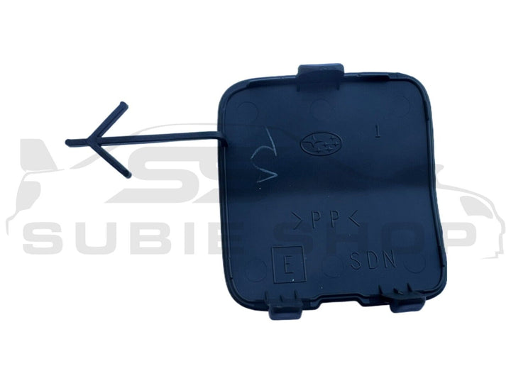 GENUINE Subaru Liberty Sedan 09 -14 Rear Bumper Bar Tow Hook Cap Cover Black D4S