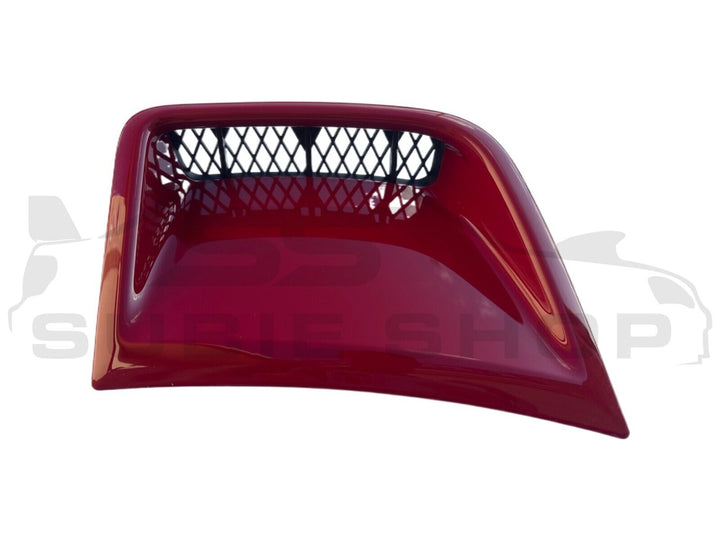 GENUINE Subaru Impreza 2008 - 14 G3 WRX STi Front Bumper Side Vent Bezel Red C7P