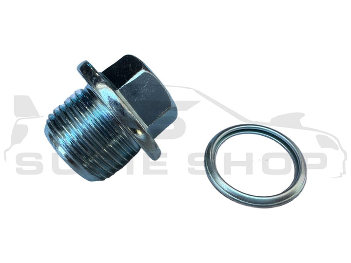New Genuine Subaru Impreza GC8 GD WRX STi 97 - 07 Sump Drain Plug + Crush Washer