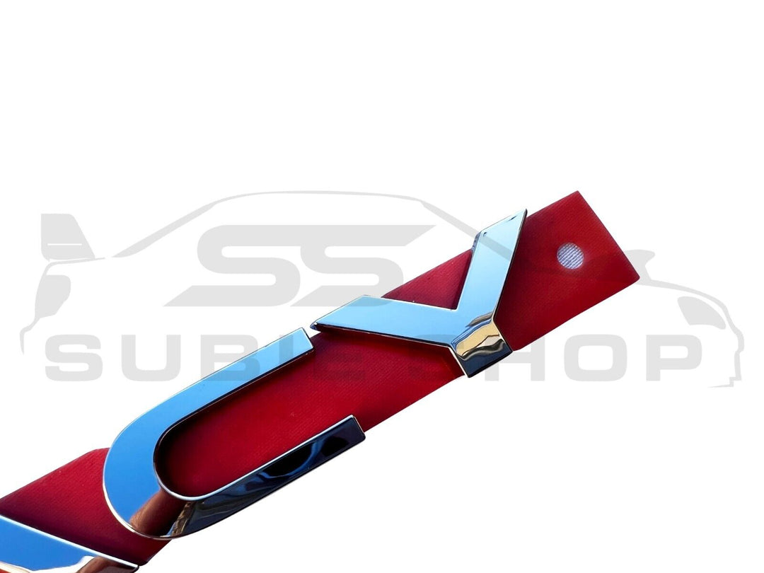 NEW Genuine JDM Subaru Liberty Legacy 03 -09 Tailgate Letters Badge De ...