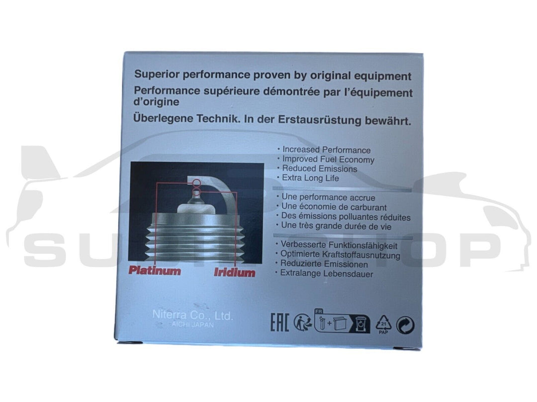 4x Premium Iridium Subaru Impreza GH 2008 - 11 EJ204 Petrol Spark Plugs Set Kit