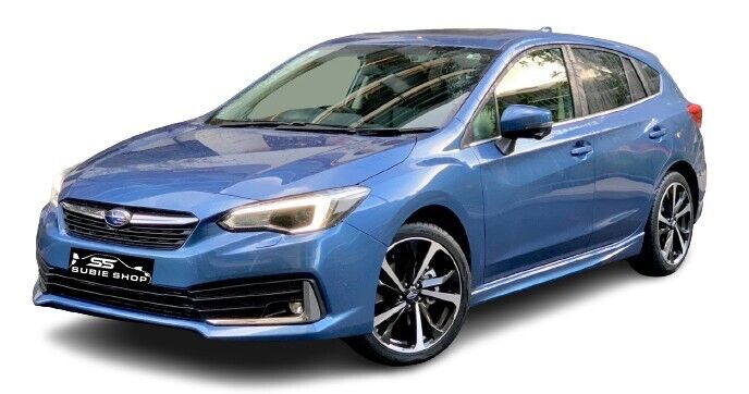 GENUINE Subaru Impreza 17 - 22 GK Hatch Rear Bumper Bar Tow Hook Cap Cover Black