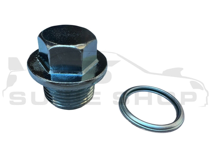 New Genuine Subaru Impreza GC8 GD WRX STi 97 - 07 Sump Drain Plug + Crush Washer