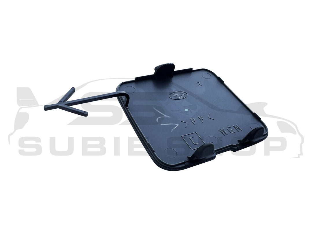 GENUINE Subaru Liberty Wagon 09 -14 Rear Bumper Bar Tow Hook Cap Cover Black D4S