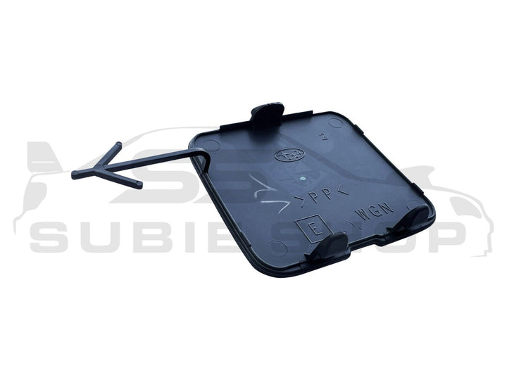 GENUINE Subaru Liberty Wagon 09 -14 Rear Bumper Bar Tow Hook Cap Cover Black D4S
