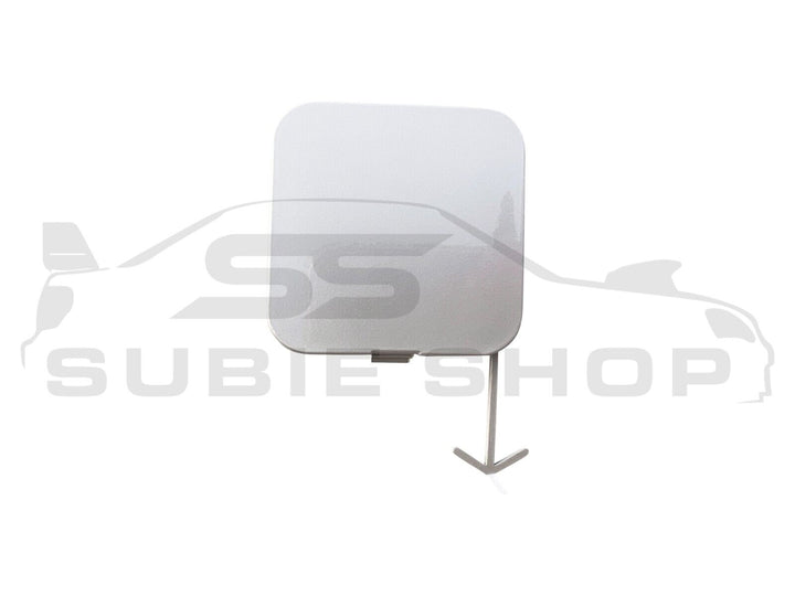 GENUINE Subaru Impreza G3 WRX STi 08-14 Rear Bumper Bar Tow Hook Cap Cover White