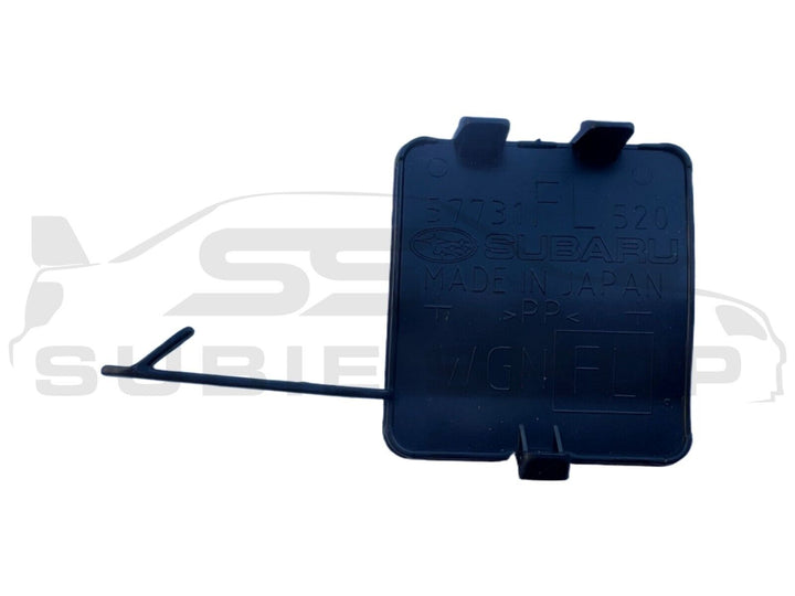 GENUINE Subaru Impreza 17 - 22 GK Hatch Rear Bumper Bar Tow Hook Cap Cover Black