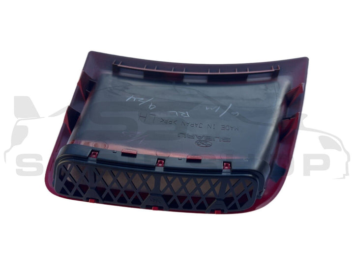 GENUINE Subaru Impreza 2008 - 14 G3 WRX STi Front Bumper Side Vent Bezel Red C7P