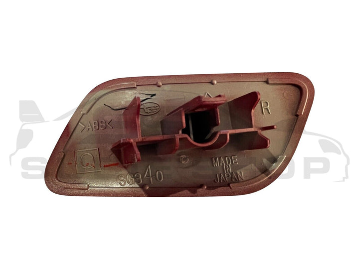 Genuine Headlight Washer Cap Cover 2016 - 18 Subaru Forester SJ XT Right Red H2Q
