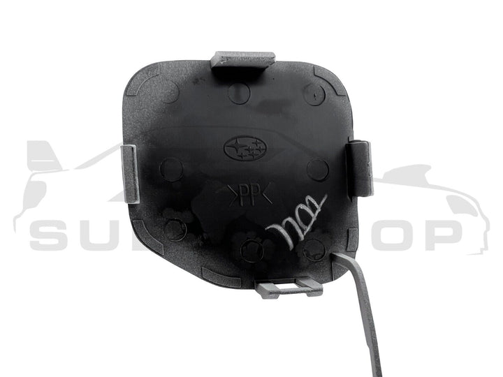 GENUINE Subaru Forester 08-12 SH XT Rear Bumper Bar Tow Hook Cap Cover White 37J