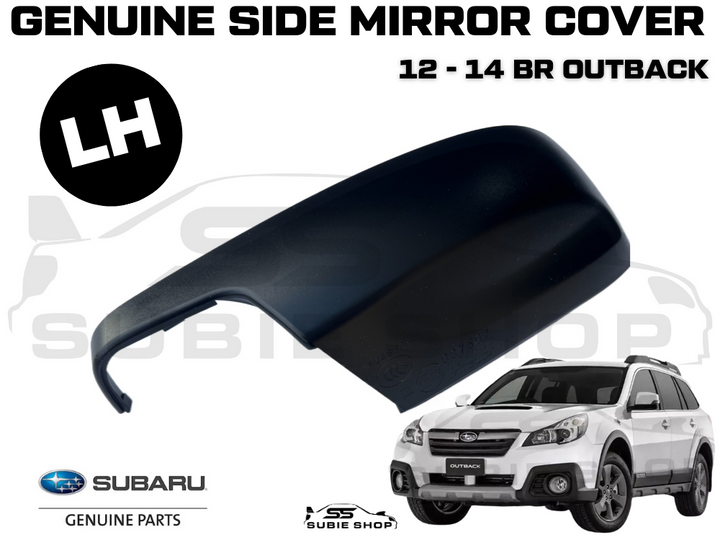 Genuine Subaru Outback BR 2012 - 14 Left Passenger Side Mirror Cover Trim Panel