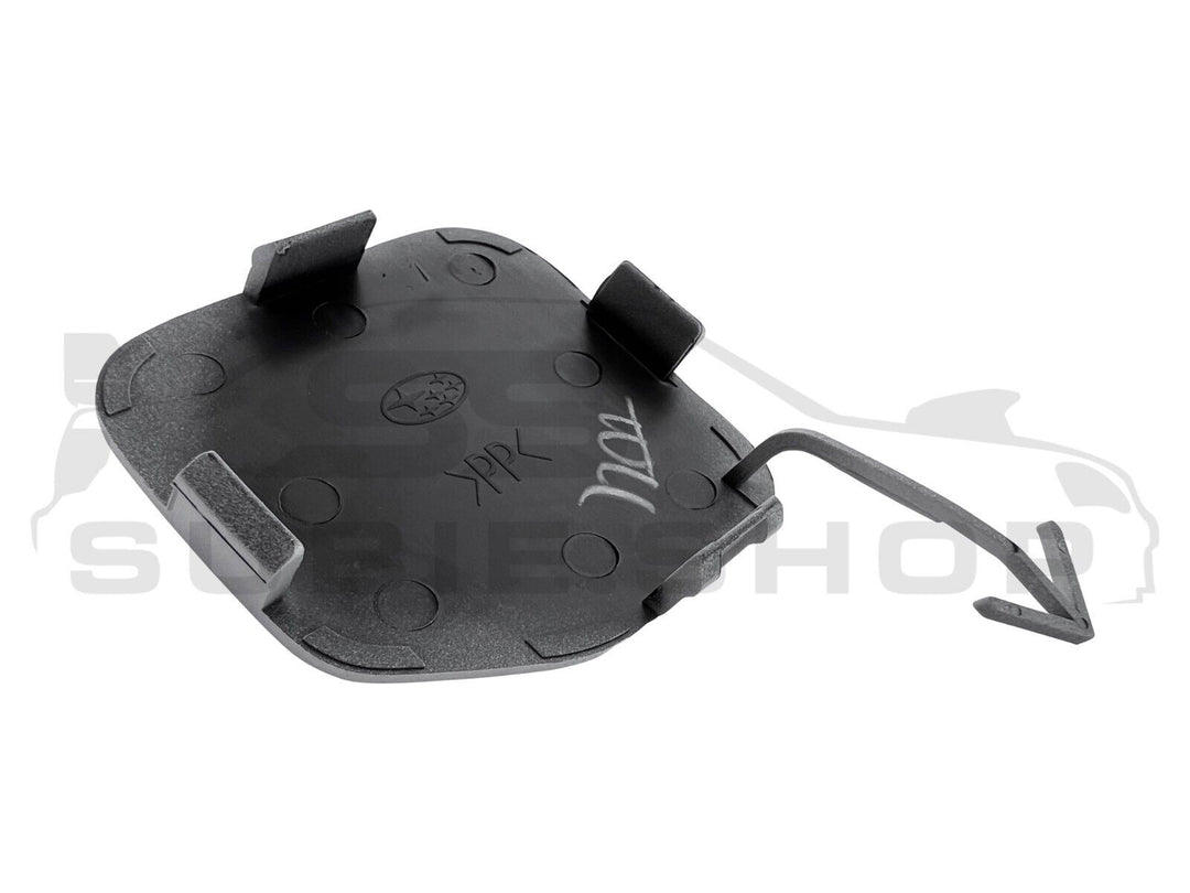 GENUINE Subaru Forester 08-12 SH XT Rear Bumper Bar Tow Hook Cap Cover White 37J