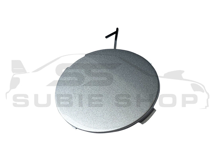 New OEM GENUINE Toyota 86 12 - 15 Front Bumper Bar Tow Hook Cap Cover Silver D6S