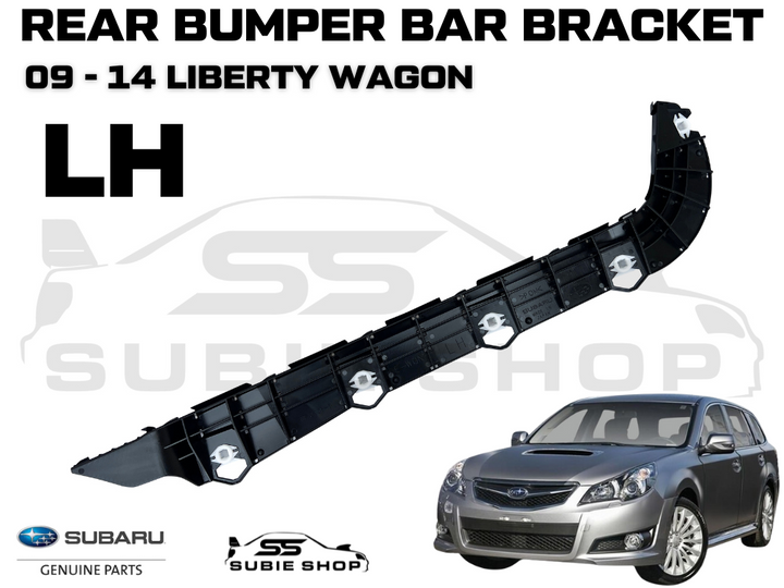 GENUINE Subaru 09 -14 GEN 5 Liberty Rear Bumper Bar Bracket Slider Left LH Wagon