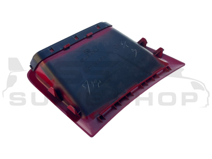GENUINE Subaru Impreza 2008 - 14 G3 WRX STi Front Bumper Side Vent Bezel Red C7P