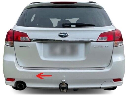 GENUINE Subaru Liberty Wagon 09 -14 Rear Bumper Bar Tow Hook Cap Cover Black D4S