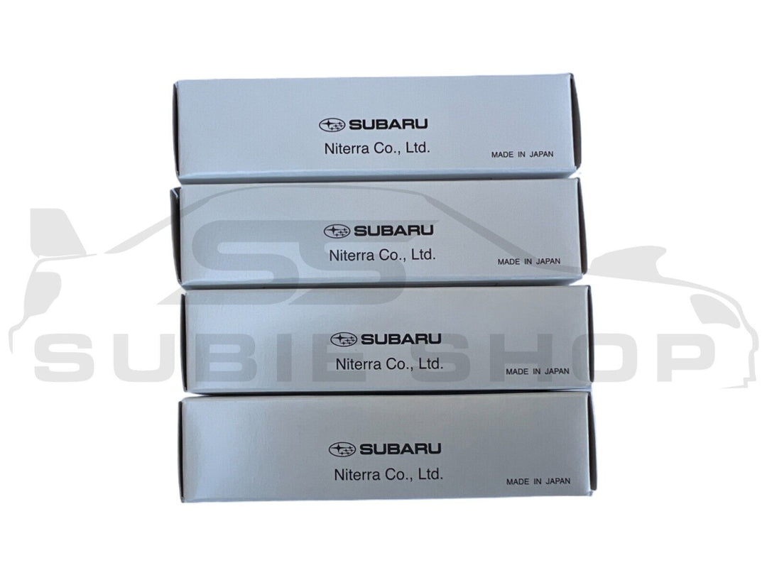 4 x GENUINE OEM Subaru Liberty Gen4 2006 - 2009 EJ253 Petrol Spark Plugs Set Kit