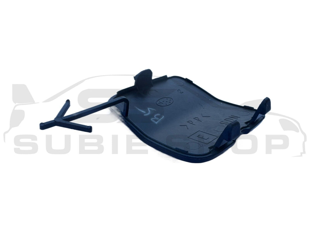 GENUINE Subaru Liberty Sedan 09 - 14 Rear Bumper Bar Tow Hook Cap Cover Blue E8H