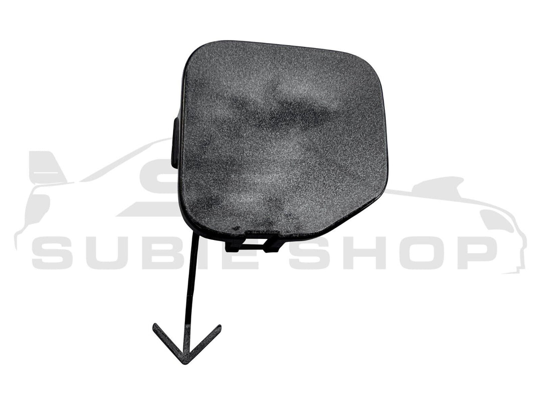 GENUINE Subaru Forester 08 -12 SH XT Rear Bumper Bar Tow Hook Cover Cap Grey 61K