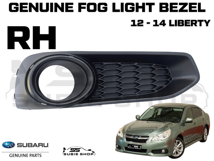 Genuine Subaru Liberty 12 -14 Factory Spot Fog Light Cover Surround Trim R Right