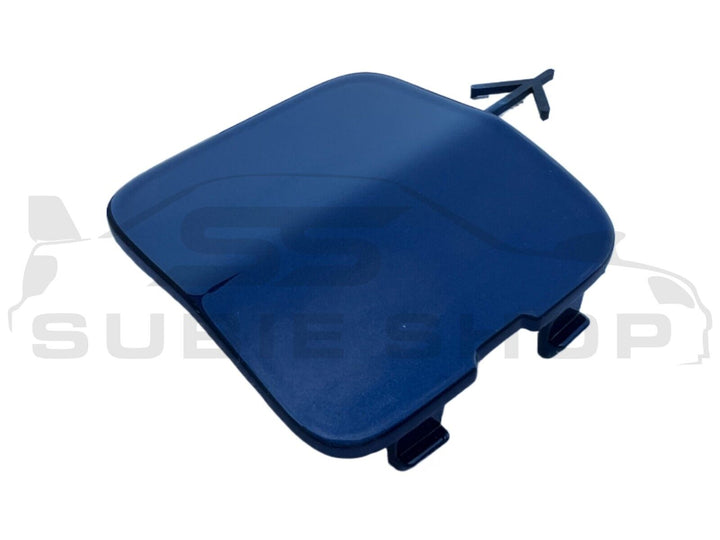 GENUINE Subaru Liberty Sedan 09 - 14 Rear Bumper Bar Tow Hook Cap Cover Blue E8H