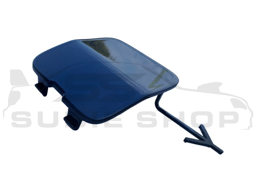 GENUINE Subaru Liberty Sedan 09 - 14 Rear Bumper Bar Tow Hook Cap Cover Blue E8H