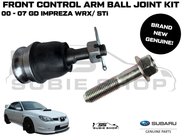 GENUINE Subaru Impreza GD WRX STi 00 - 07 Front Lower Control Arm Ball Joint Kit