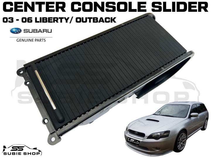 New Genuine Center Console Slider Lid Cover For 03 - 06 Subaru Liberty Outback