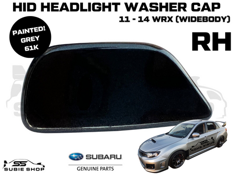 New Genuine Headlight Grey Washer Cap Cover 11 - 14 Subaru Impreza G3 WRX STi RH