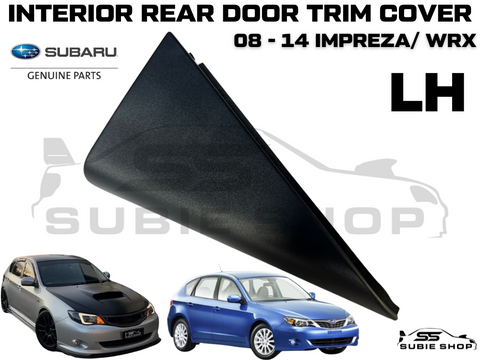 New Genuine Left Rear Door Interior Cover Panel Trim 08-14 Subaru Impreza GH G3